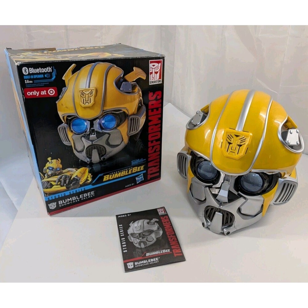 Transformers Bumblebee  Helmet  Target Exclusive Studio Series  Works! In Box